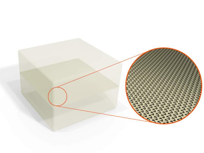 Fibrafill CUBE Detail